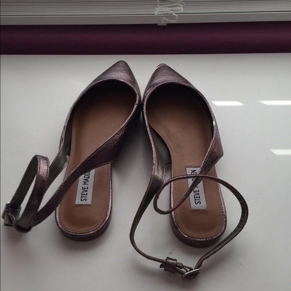 NWOT Steve Madden Cupid Strap Flat, size 8.5 - Picture 4 of 4